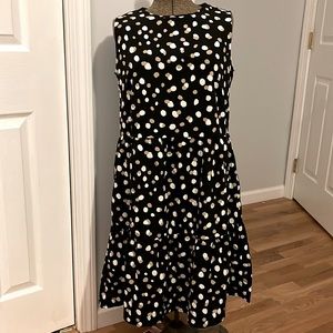 Shein. NWOT polka dot-ish tier dress size M Excellent Condition.